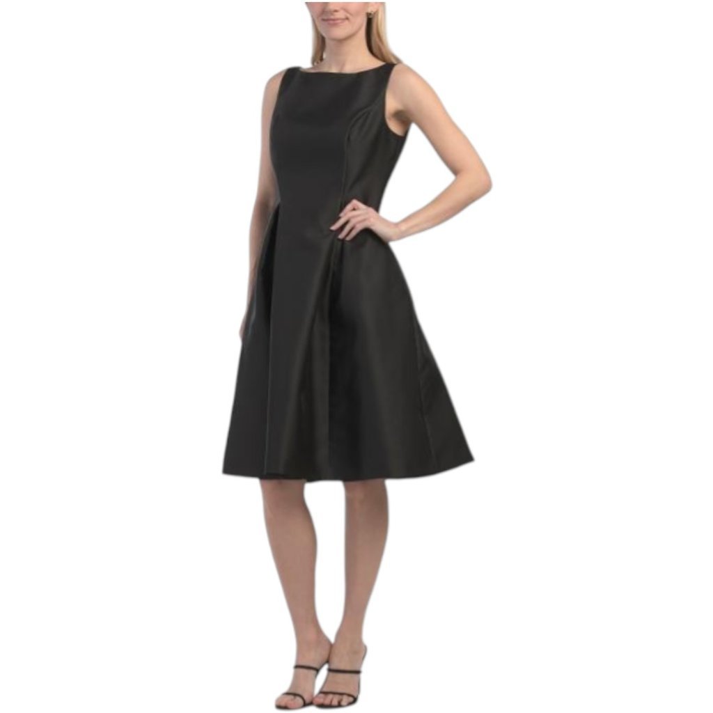 Adrianna Papell Sleeveless Mikado Cocktail Dress